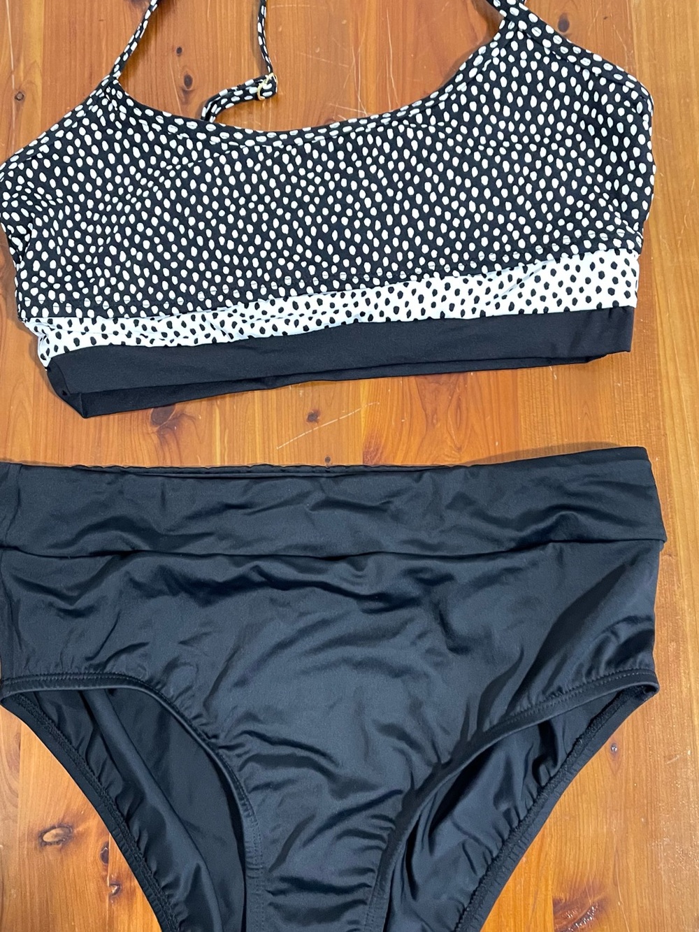 California Waves Black & White Dot Bikini - Women Swim